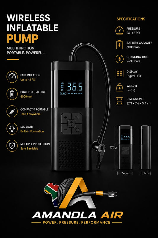 AmandlaAir™ Pro Inflator (Portable Inflator)