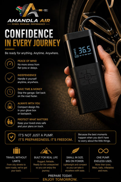 AmandlaAir™ Pro Inflator (Portable Inflator)